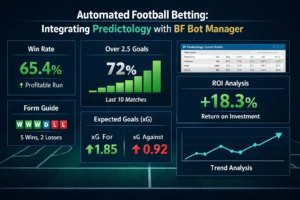 Automated Football Betting: Integrating Predictology with BF Bot Manager