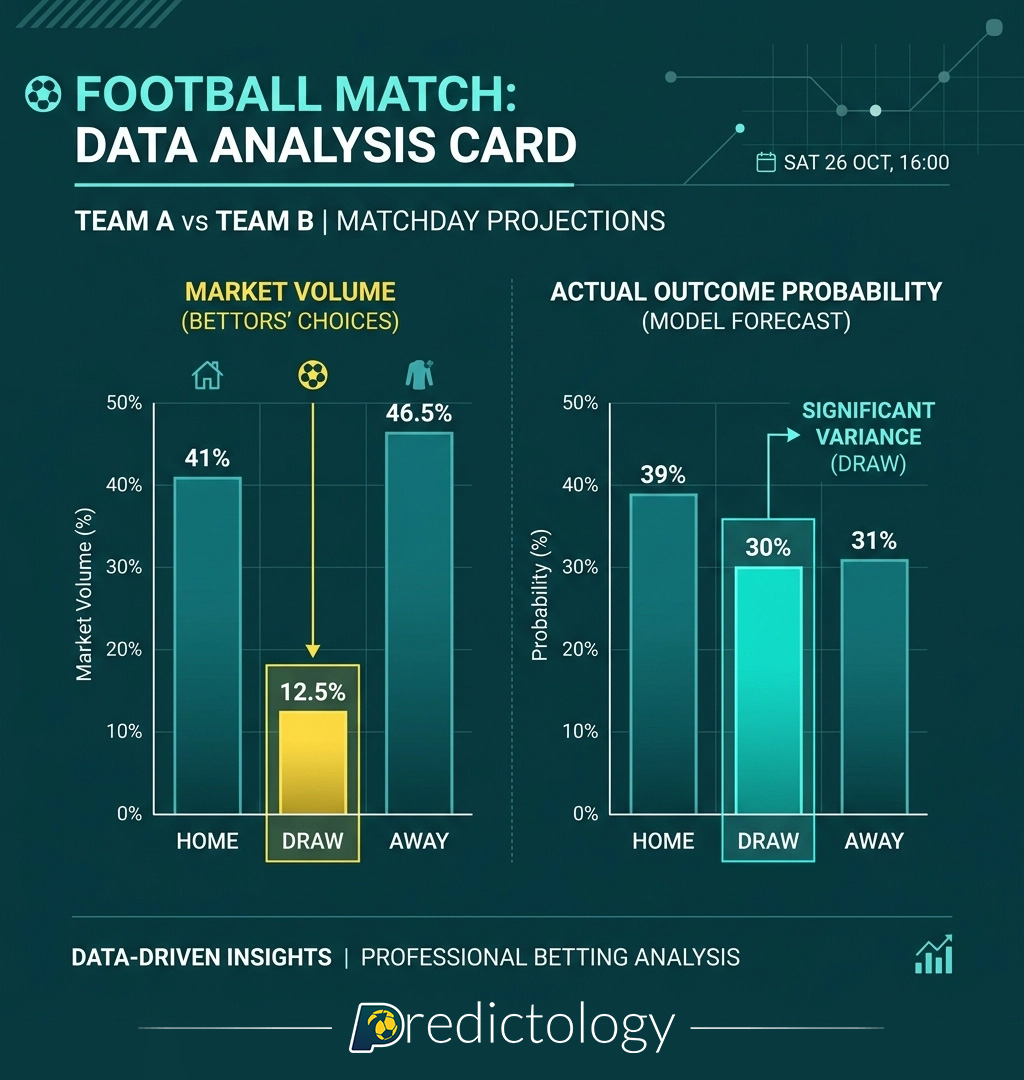 Football match data analysis card